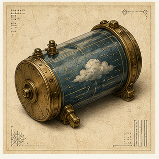 Pneumatic forecast capsule
