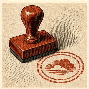 Weather permit stamp